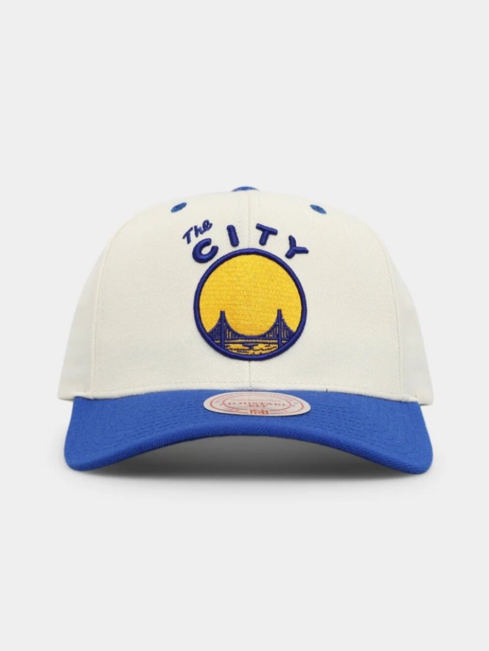 NEW Golden State Warriors GSW The City Mitchell & Ness Snapback Cap Hat NBA